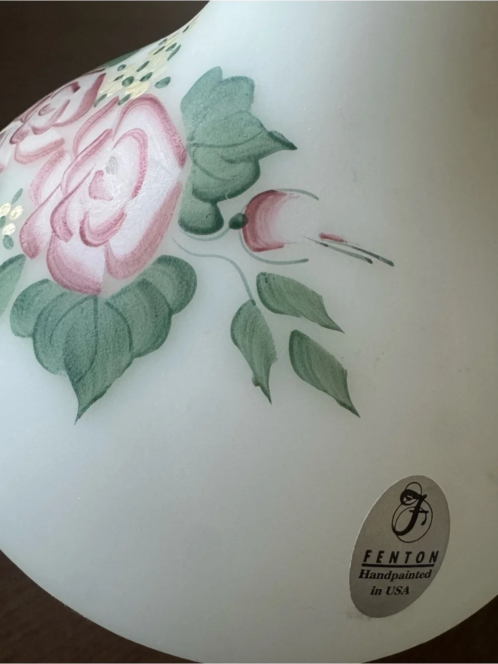 Fenton white satin